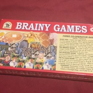 Brainy Games By Family Pastime NEW A homeschool Must 3 cooperative Family Games